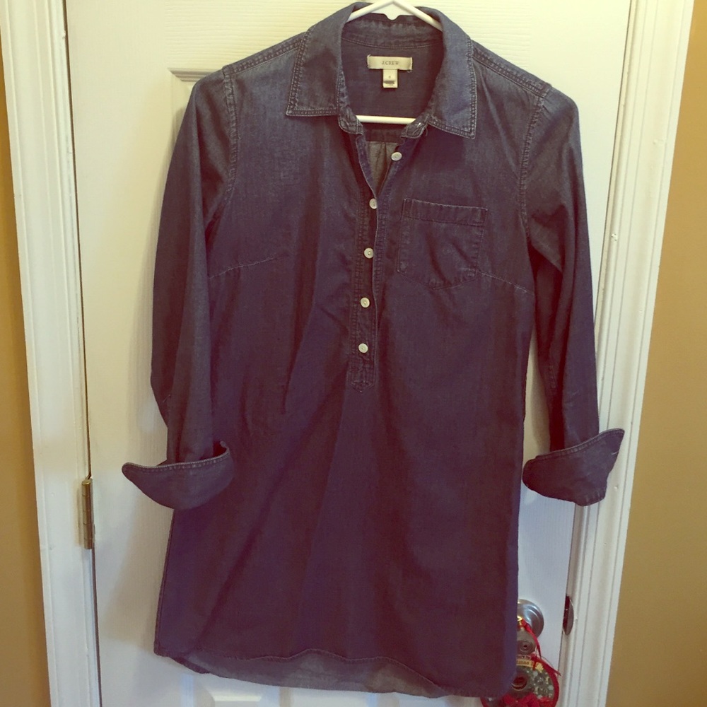 Keeper chambray shirtdress